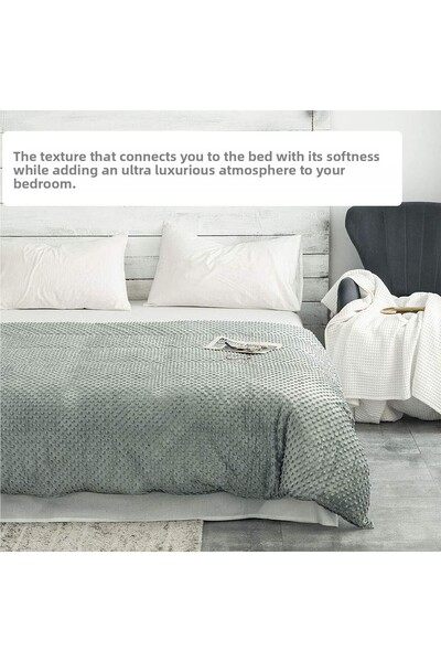 Terapise Wellsoft Quilt / Weighted Blanket Duvet Cover Double for Winter and Spring Months, 200x220cm