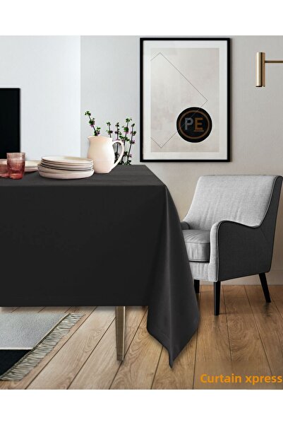 Perdexpress مفرش طاولة مدخن من المخمل ذو المفهوم الناعم