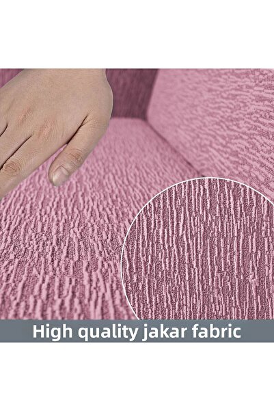 Faiend Stretch Elastic Flexible Washable Tree Bark Pattern 3+3+1+1 Sofa Cover SET