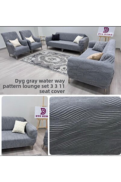 dyg home Husa pentru scaune Husa pentru scaune 3 3 1 1 Set de lounge Husa pen...