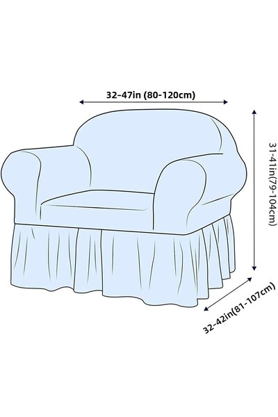kanway Wrapped Sofa Set with Flexible and Washable Sofa Bed - 3 3 1 1 Couch Cover