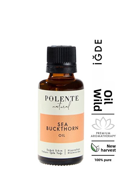Polente Natural 30 مل زيت النبق البري - معصور على البارد