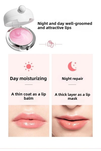 Bioaqua Lip Therapy Strawberry Day and Night Lip Mask 13 gr