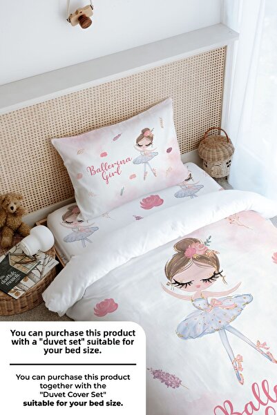 Tuğba Kuğu Σετ σεντόνια μονό - Iconic Series - Ballerina in White Tutu