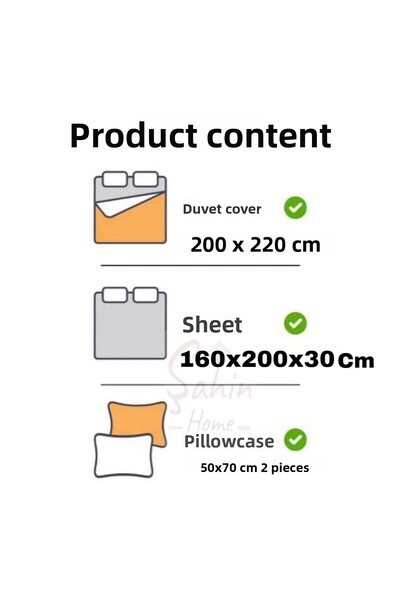 Şahinhome Set de lenjerie de pat cu model de parchet gri în zig-zag, cu cearșaf elastic dublu (160x200)