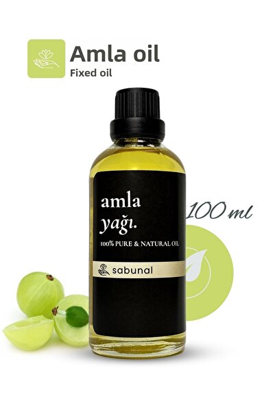 sabunal Amla Oil 100 ml - Natural Hair and Beard Cold Pressed Care Oil