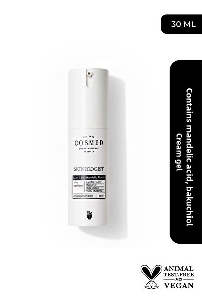 COSMED Cream Gel Containing Mandelic Acid, Bakuchiol/5% Mandelic Fluid 30ml