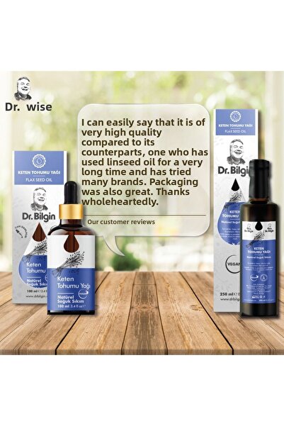 Dr.Bilgin 100 ml Flax Seed Oil