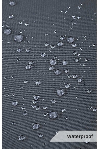 HOMELKA Washing Machine Cover Embroidered Liquid Proof Fabric Navy Blue Color