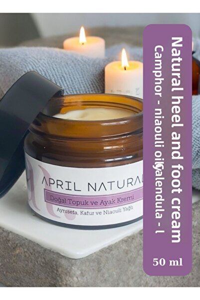 April Natural Heel Cream and Foot Cream - Natural Foot Nail Fungus Care Heel ...