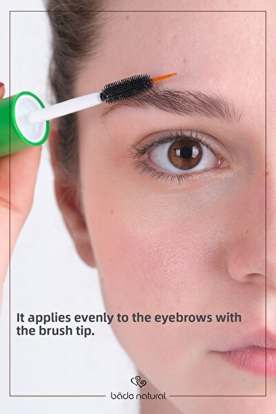 Bade Natural Rosemary Oil Eyebrow Eyelash Care Serum Nourishing and Strengthening 10 ml