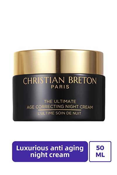 Christian Breton كريم ليلي فاخر مضاد للشيخوخة 50 مل - باشنيس