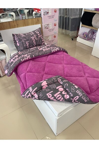 Violacasa Plapumă Welsoft Plum Love - Cu o singură față, cu două fețe