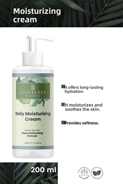 Biosecret 200 مل Bio27 - كريم العناية اليومية - ترطيب مكثف وتقوية الحاجز