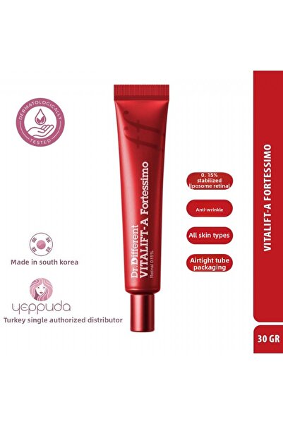 Dr.Different Vitalift-A Fortessimo - كريم ليلي مضاد للشيخوخة والتجاعيد يحتوي ...