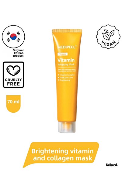 Medipeel قناع تغليف الكولاجين بالفيتامين النباتي 70 مل قناع فيتامين فيلمي M0482