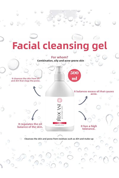 LİDOCAST جل تنظيف الوجه 500 مل