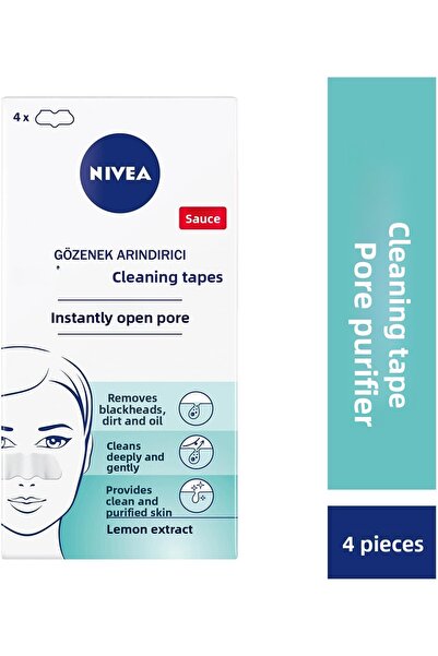 NIVEA T-Zone Band Pore Refining Tape (Box Contains 4 Tapes)