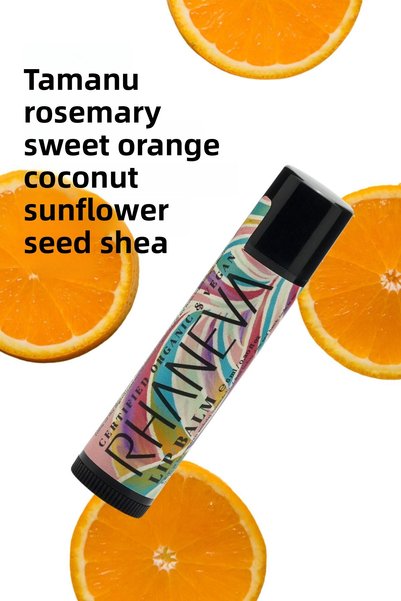 RHANEVA Lip Balm, Organic and Vegan Certified, 6 Ml