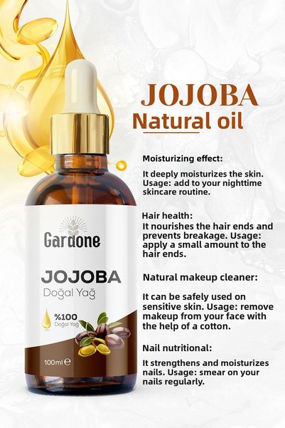 Gardone Jojoba Oil Natural Jojoba 100ml