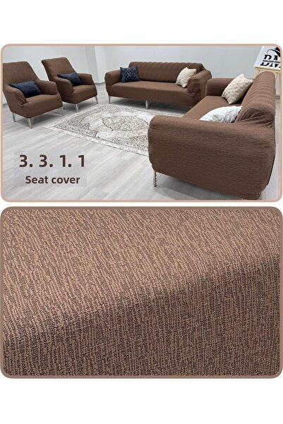 BONJOUR MADAME غطاء المقعد 3.3.1.1 غطاء المقعد قماش الجاكار ليكرا. مجموعة غطا...