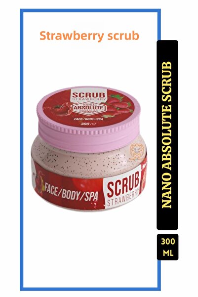 Nano Absolute مقشر الفراولة 300 مل للعناية بالبشرة