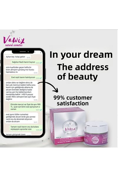 Vawix Night and Day Anti-Aging Ginseng Cream - Pearl Powder Soap