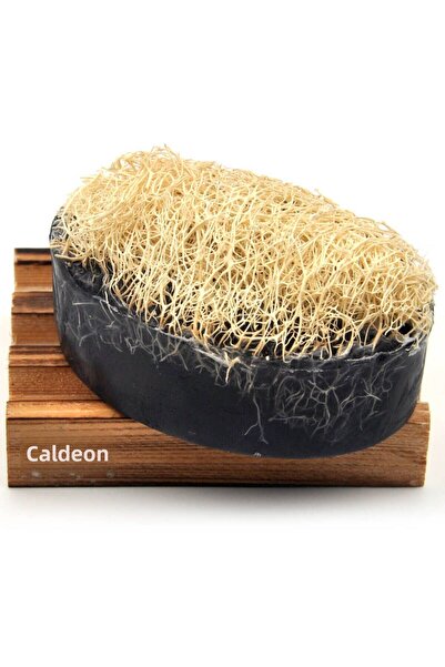 xdeonss صابون حجر روشور طبيعي مصنوع يدويًا من ألياف اليقطين 120 جم