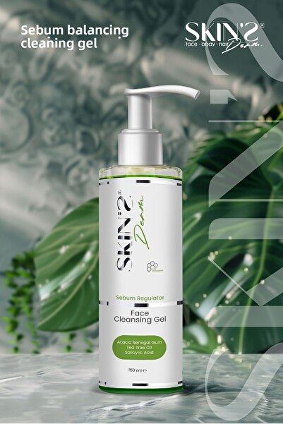 SKİN'SDERM Skins Derm Sebum Regulator Face Cleansing Gel.
