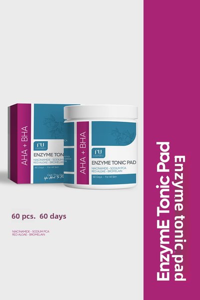 ru cosmetic Ru Aha Bha Enzyme Pore Tightening and Purifying Tonic Pad 60 Pieces