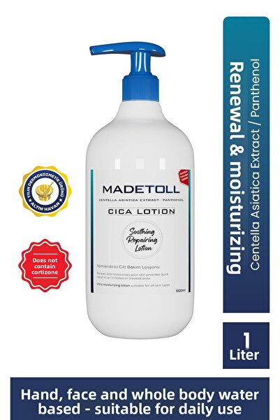 Madetoll Cica Lotion 1 Liter - Moisturizing, Soothing, Repairing Care - Face ...