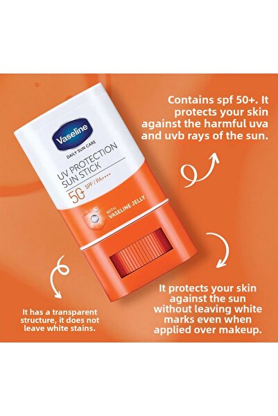 Vaseline Vaseline Uv Protection Stick Sunscreen Spf50 15 g