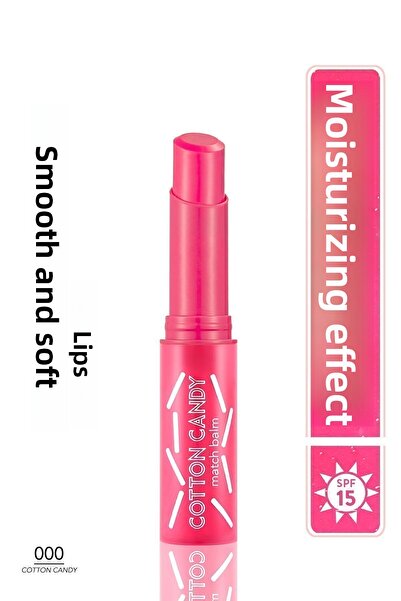 Flormar مرطب الشفاه المتغير اللون (وردي طبيعي) - باتش بالم كاندي قطن - 000 -8...