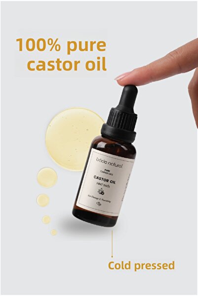 Bade Natural 30 Ml 100% Pure Castor Oil - Cold Pressed