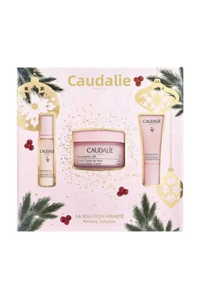 Caudalie مجموعة كريم الليل كودالي ريسفيراترول ليفت 50 مل