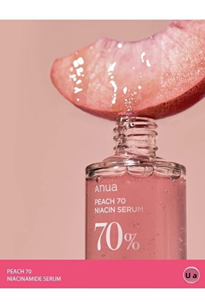 ANUA Peach 70% Niacinamide Serum Brightening Hydrating Face Serum Hyperpigmentation Beauty 30ml