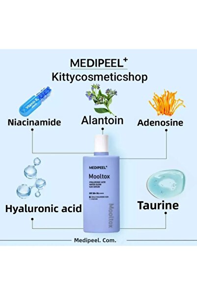 Medipeel Medi-Peel Mooltox - 52 مل مصل الشمس بالمياه الحمضية والهيالورونيك