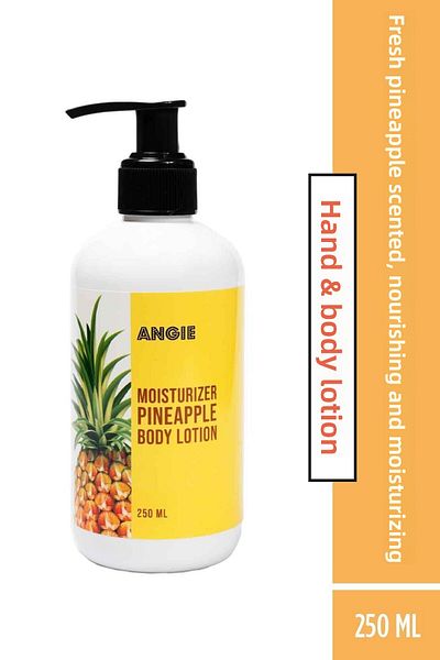 Angie لوشن الجسم Pineapple للسيدات بالفواكه - 250 مل