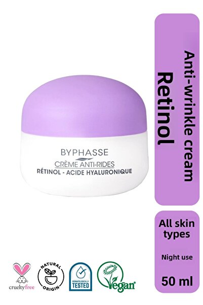 BYPHASSE كريم ريتينول المعزز للبشرة ومضاد للتجاعيد 50 مل
