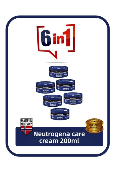 Neutrogena Nourishing Care Cream (6 X 200 ml)