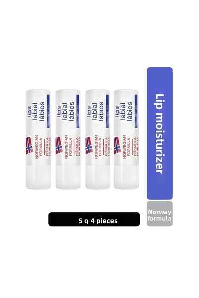 Neutrogena تركيبة نرويجية SPF 20 مرطب الشفاه 4 قطع