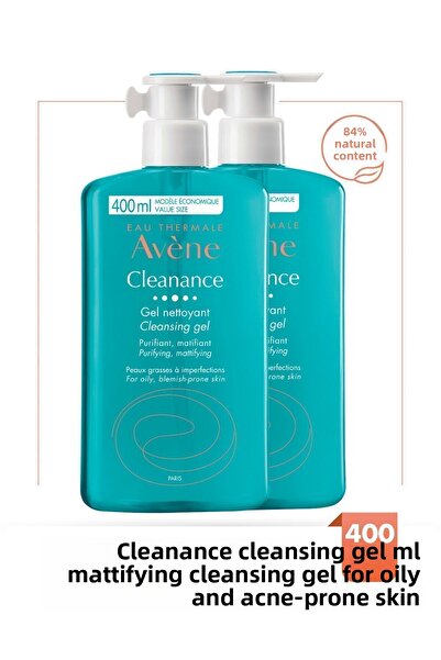 Avene Cleanance Cleansing Gel Mattifying Cleansing Gel for Oily and Acne Pron...