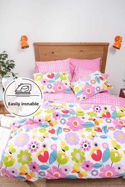 Carina Madison طقم غطاء لحاف مزدوج سهل الكي من Alis