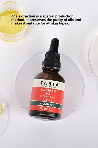 TABİA 50 مل زيت بذور الرمان - مستخلص ثاني أكسيد الكربون
