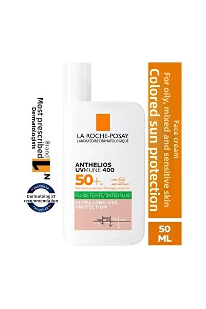 LA روش بوساي أنثيليوس أوفميون 400 سائل للتحكم في الزيت واقي شمسي ملون بمعامل ...