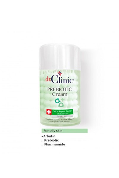 Dr. Clinic كريم دكتور كلينيك بريبيوتيك - أخضر للبشرة الدهنية 100 مل