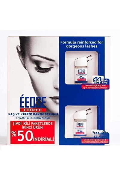 Eeose Forte Eyebrow and Eyelash Care Serum Double Deal Package 2x10 ml