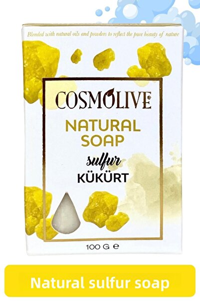Cosmolive Natural Soap |   Sulfur |   & Anti |   Anti-Oil |   100g