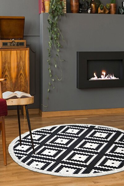 Dijidekor Covor rotund digital cu bază anti-alunecare 170X170