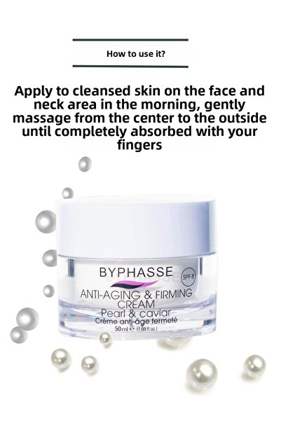 BYPHASSE Anti-Aging Pro40 Anti-Aging Cream with Pearl and Caviar Extract 50ml